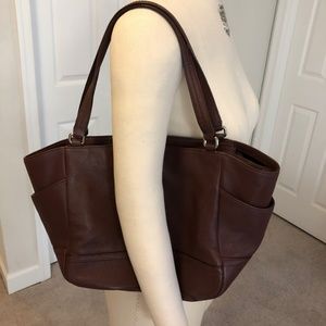 NWOT Coach Carrie Leather Tote/Satchel/Bag